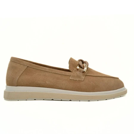 HAWKINS ΓΥΝΑΙΚΕΙΟ LOAFER 883540 TAUPE SUEDE